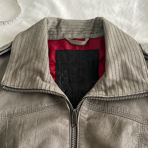 Superdry real leather bomber jacket size small - Picture 10 of 16